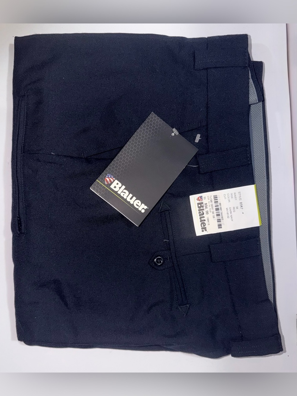 Blauer Men's Navy Performance Pants/Size38x36